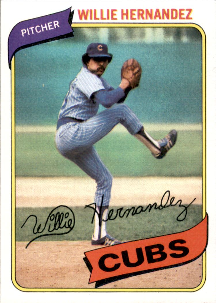 1980 Topps #472 Willie Hernandez