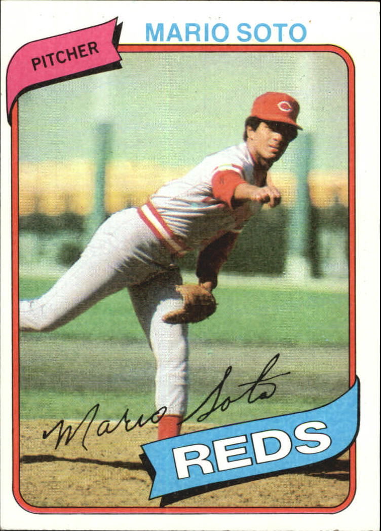 1980 Topps Baseball Card 622 Mario Soto EX eBay