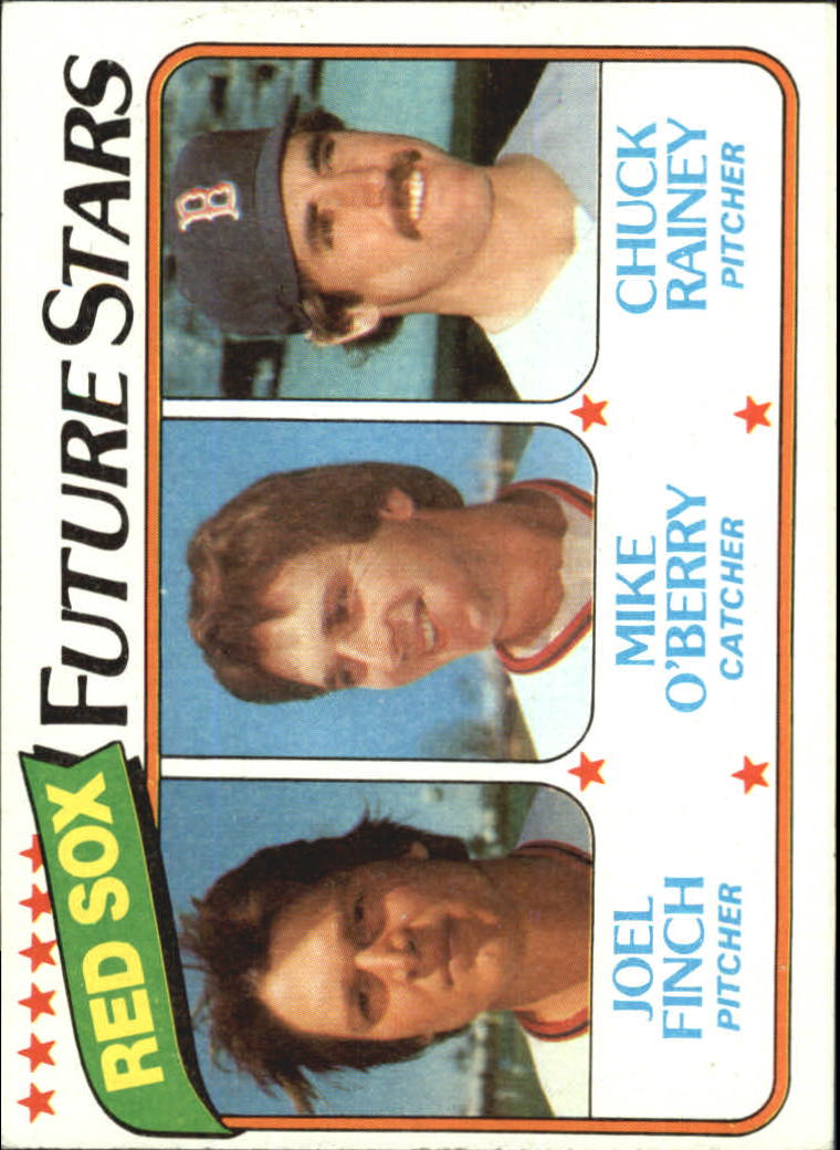 1980 Topps #662 Joel Finch Mike O'Berry RC Chuck Rainey RC - VG