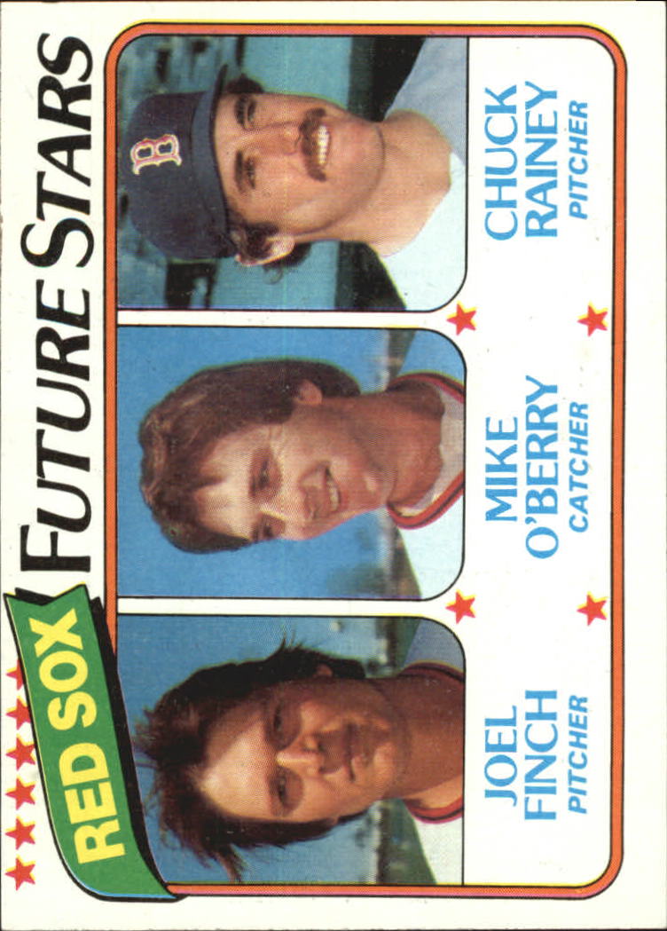 1980 Topps #662 Joel Finch Mike O'Berry RC Chuck Rainey RC - EX