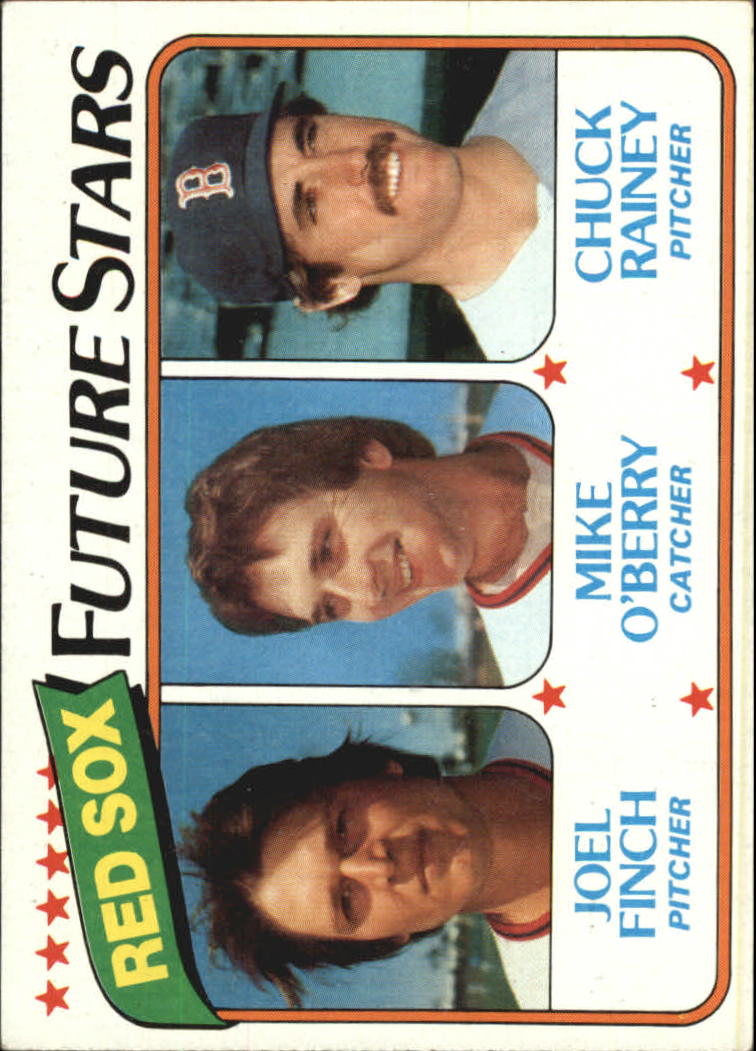 1980 Topps #662 Joel Finch Mike O'Berry RC Chuck Rainey RC - VG-EX