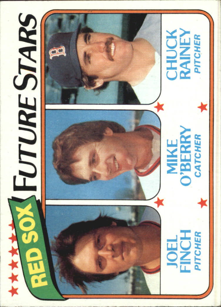 1980 Topps #662 Joel Finch Mike O'Berry RC Chuck Rainey RC - EX-MT