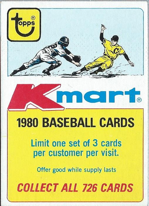 1980 Topps/O-Pee-Chee Retail Promotion Cards #2 Kmart