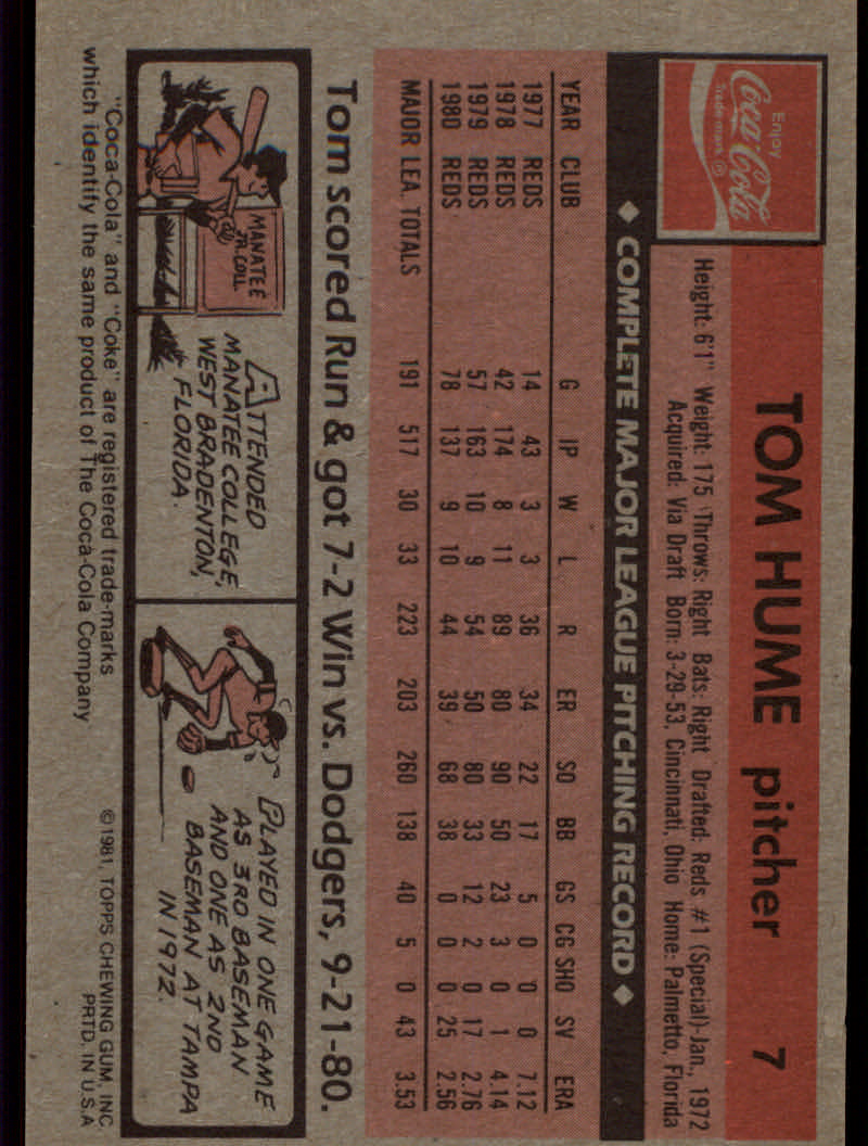 1981 Coke Team Sets (Topps) Baseball Cards - Picture 47 of 95