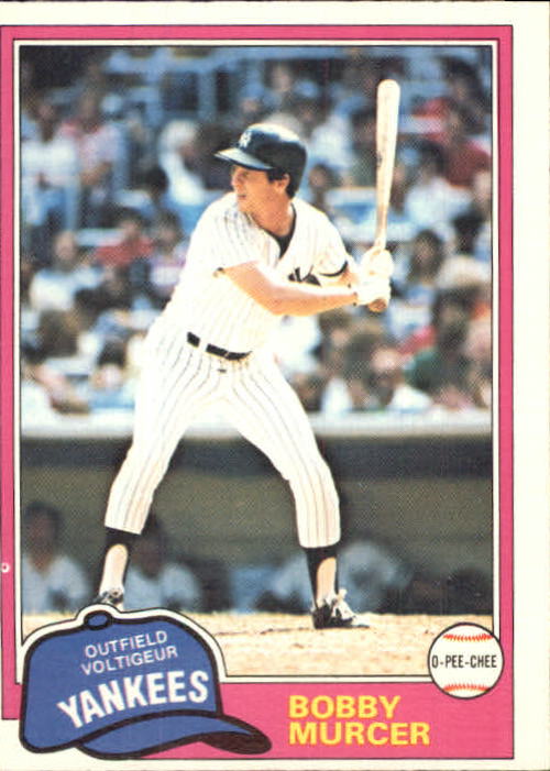 1981 O-Pee-Chee #253 Bobby Murcer