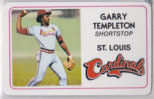 1981 Fleer #529 Garry Templeton - NM