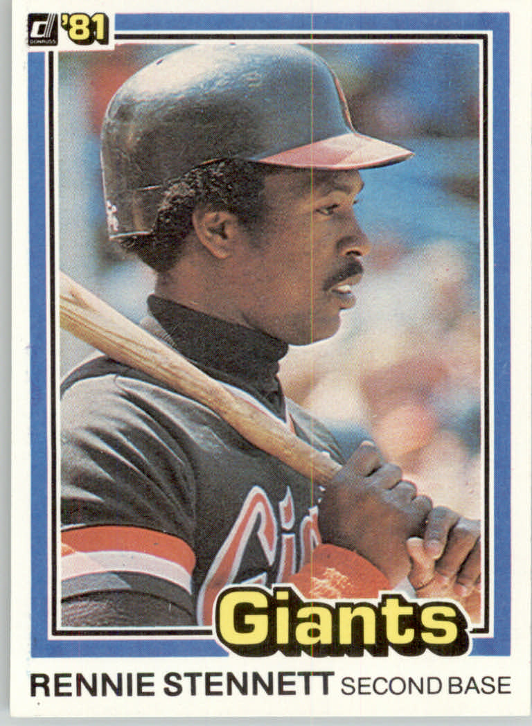 1981 Donruss Baseball "Main Set" Base Cards #1 to #200 - Picture 156 of 421