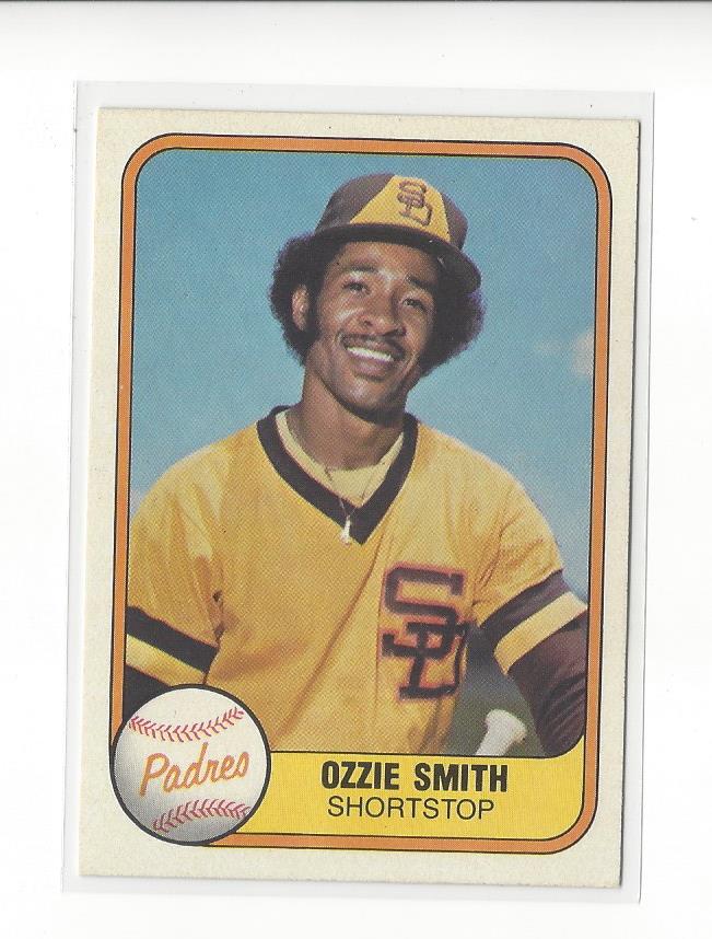 1981 Fleer #488 Ozzie Smith