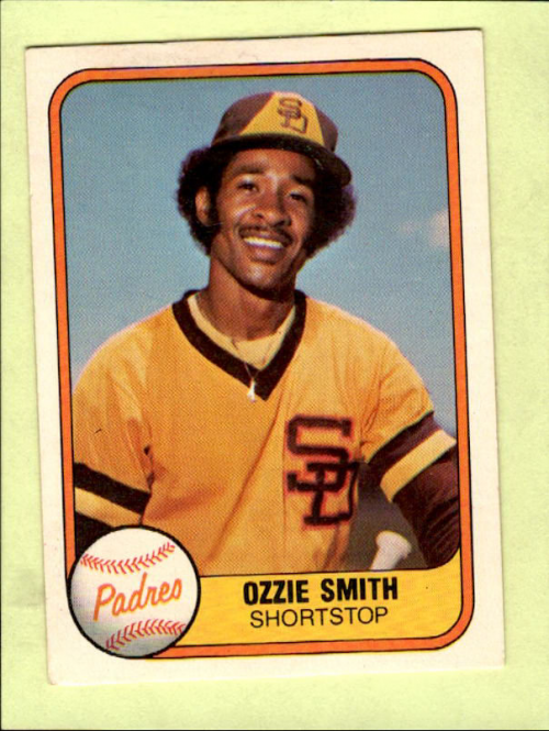 1981 Fleer #488 Ozzie Smith