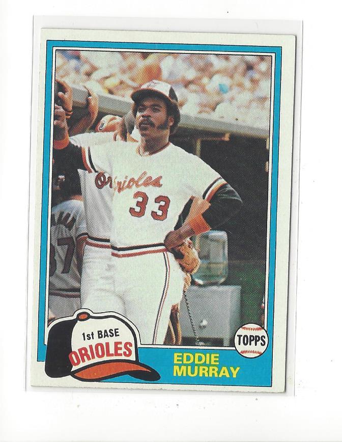 1981 Topps #490 Eddie Murray
