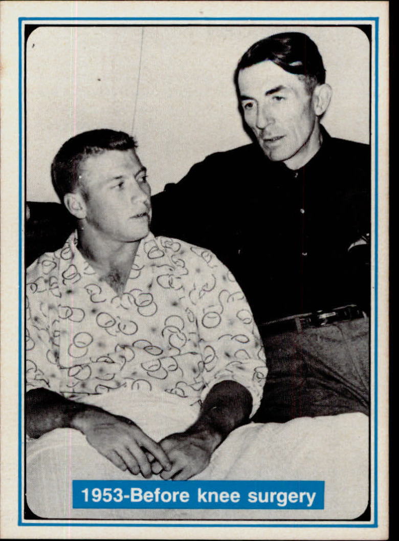1982 ASA Mickey Mantle #17 Mickey Mantle/Before knee surgery 1953