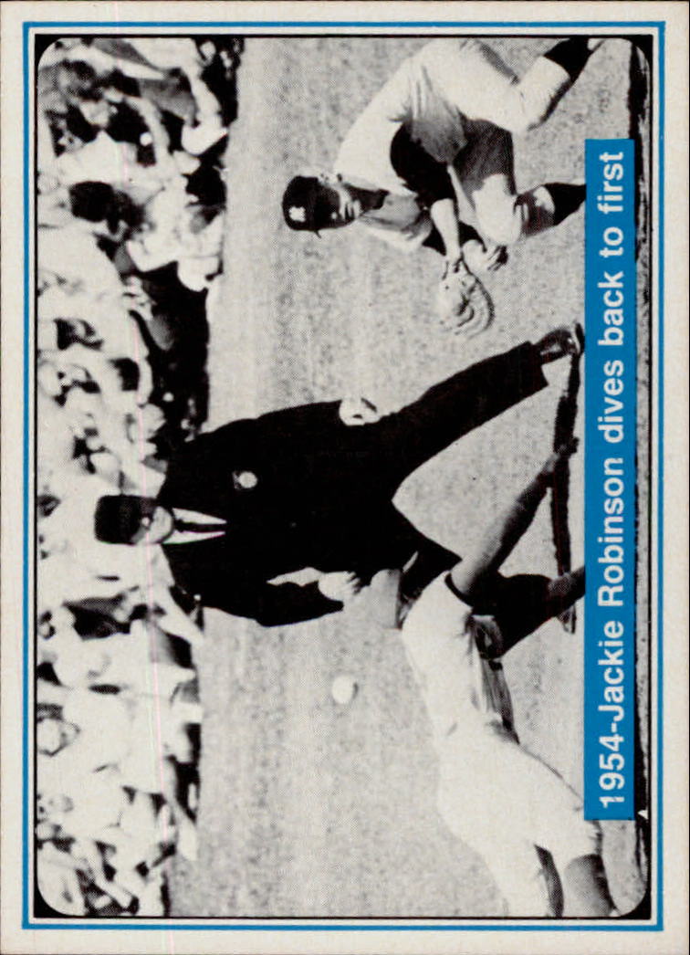 1982 ASA Mickey Mantle #24 Mickey Mantle/Jackie Robinson 1954