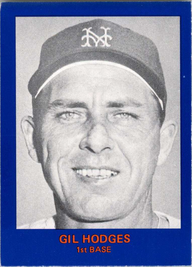 1982 Mets Galasso '62 #10 Gil Hodges
