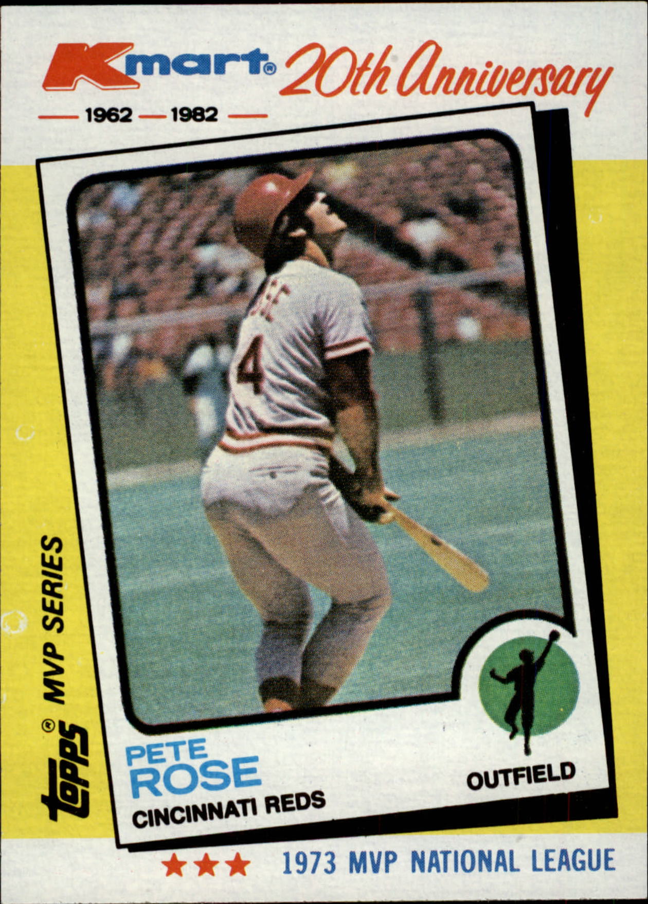 1982 K-Mart #24 Pete Rose: 73NL