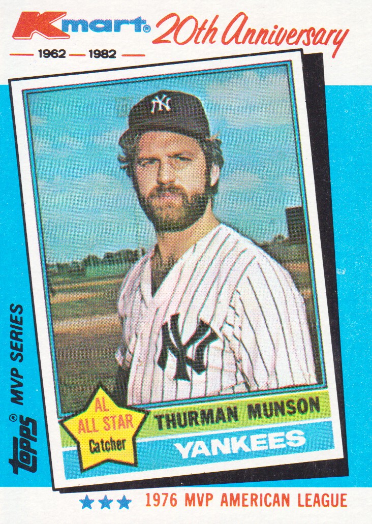 1982 K-Mart #29 Thurman Munson: 76AL