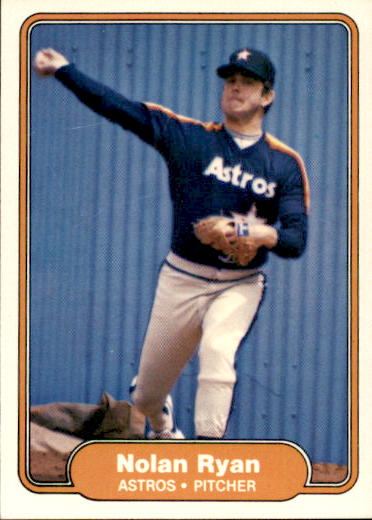 1982 Fleer #229 Nolan Ryan