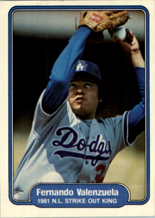  1981 Fleer #140 Fernando Valenzuela UER NM-MT RC