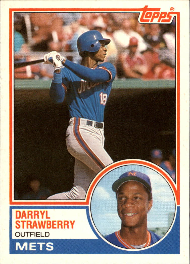1983 Topps Traded #108T Darryl Strawberry XRC
