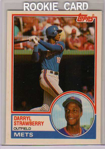 1983 Topps Traded #108T Darryl Strawberry XRC