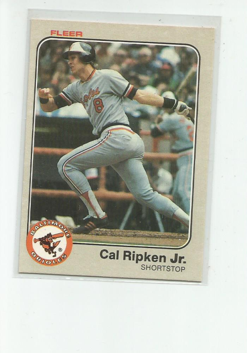 1983 Fleer #70 Cal Ripken