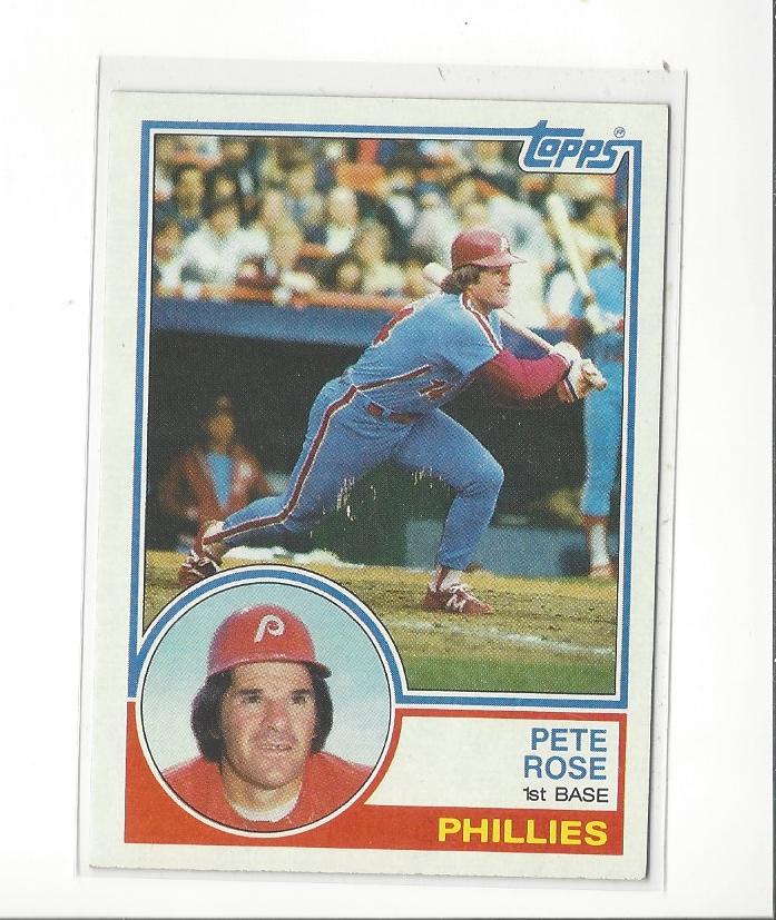 1983 Topps #100 Pete Rose