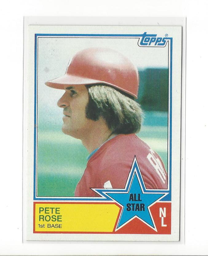 1983 Topps #397 Pete Rose AS