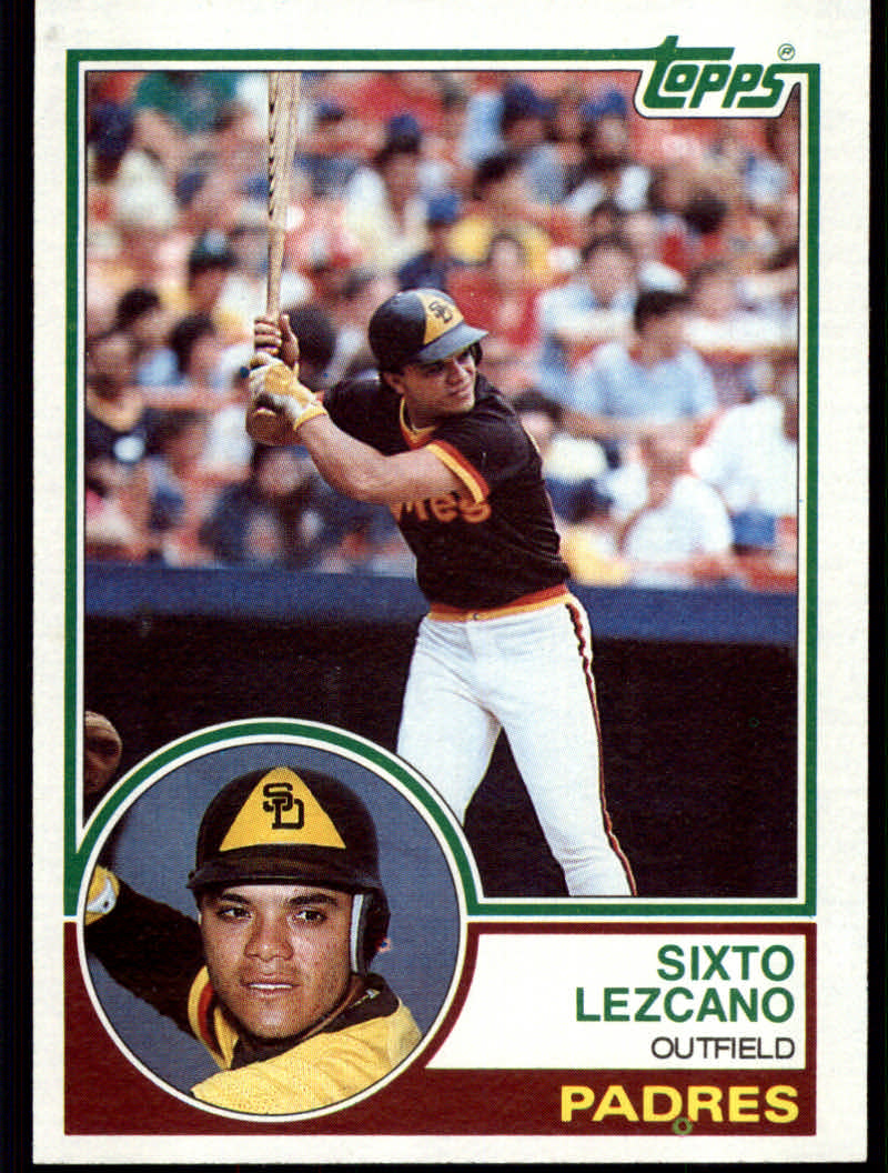 1983 Topps #455 Sixto Lezcano