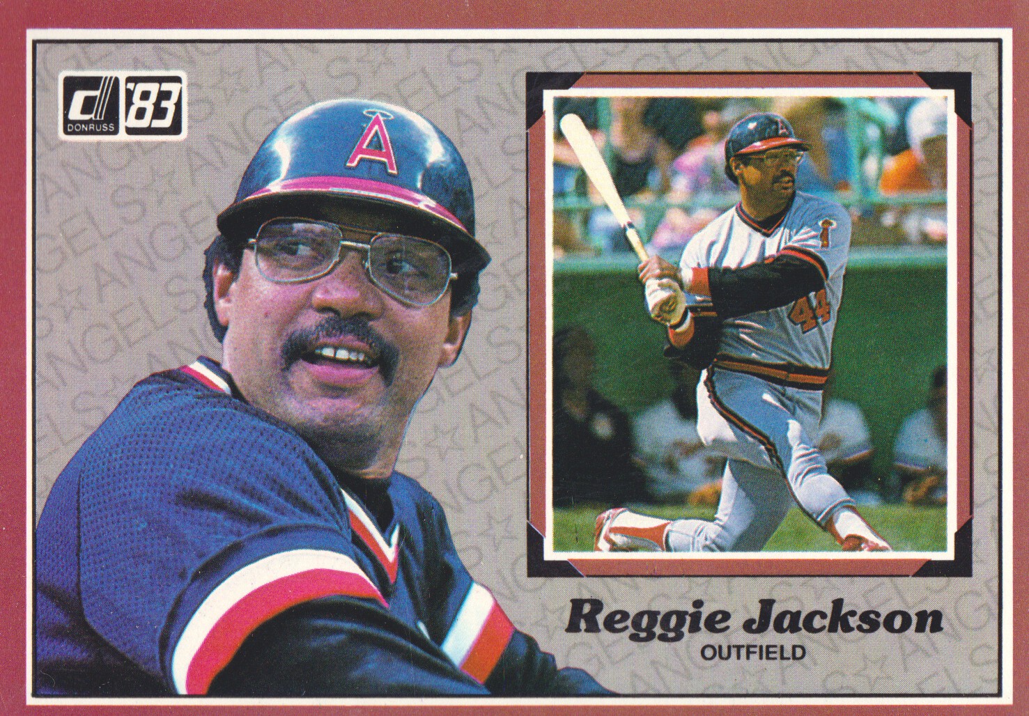 1983 Donruss Action All-Stars #3B Reggie Jackson COR