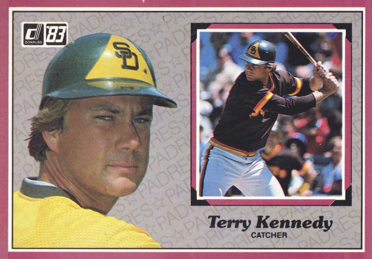 1983 Donruss Action All-Stars #11 Terry Kennedy