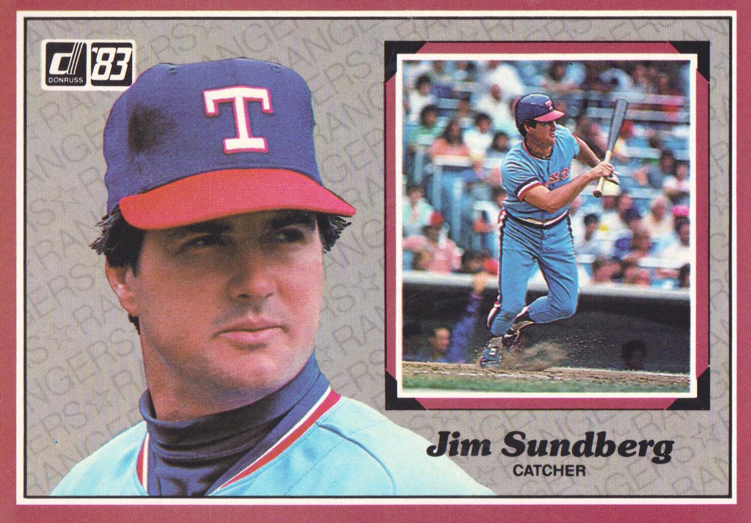 1983 Donruss Action All-Stars #26 Jim Sundberg