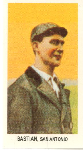 1983 Galasso Capital T-206 Reprint #476 Jack Bastian