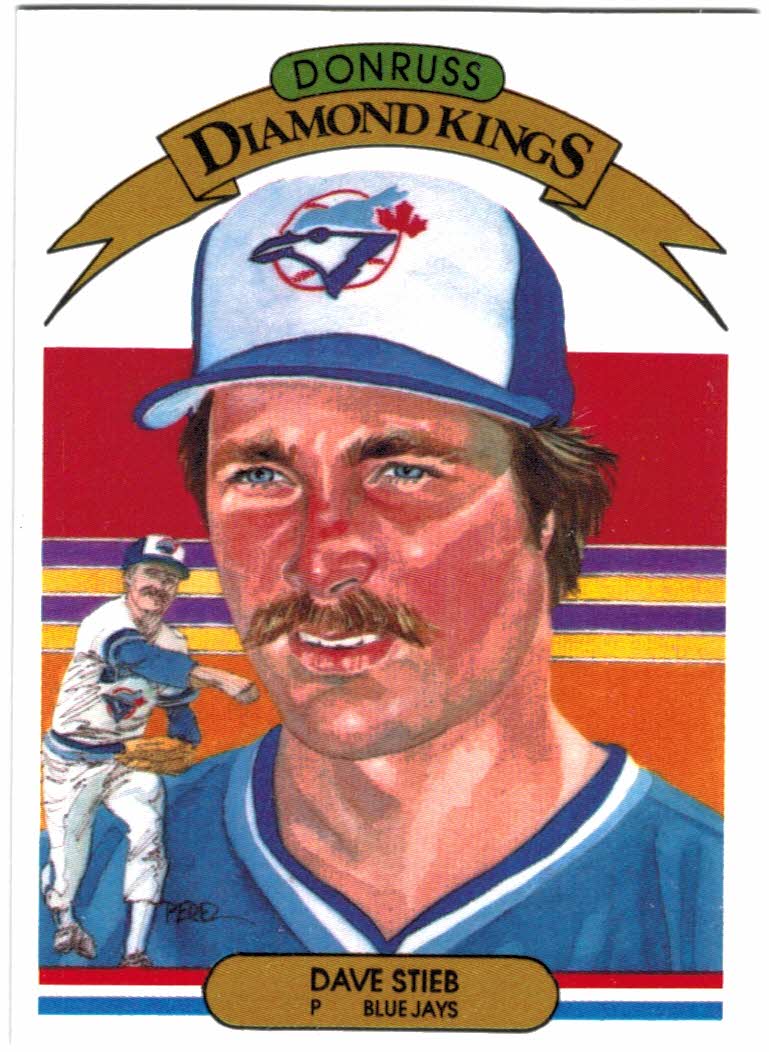 1988 Donruss #148 Dave Stieb NM-MT Toronto Blue Jays - Under the