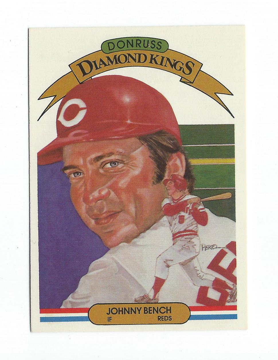 1983 Donruss #22 Johnny Bench DK