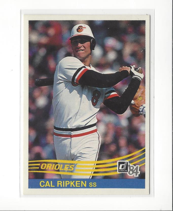 1984 Donruss #106 Cal Ripken
