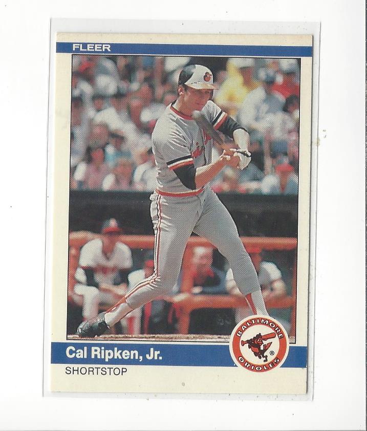 1984 Fleer #17 Cal Ripken