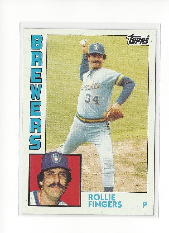 1984 Topps #495 Rollie Fingers