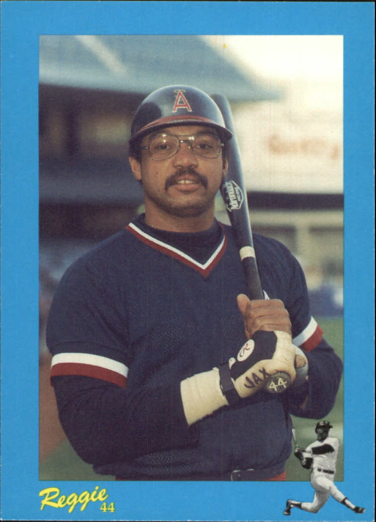 1984 Galasso Reggie Jackson #19 Reggie Jackson Reggie An Angel