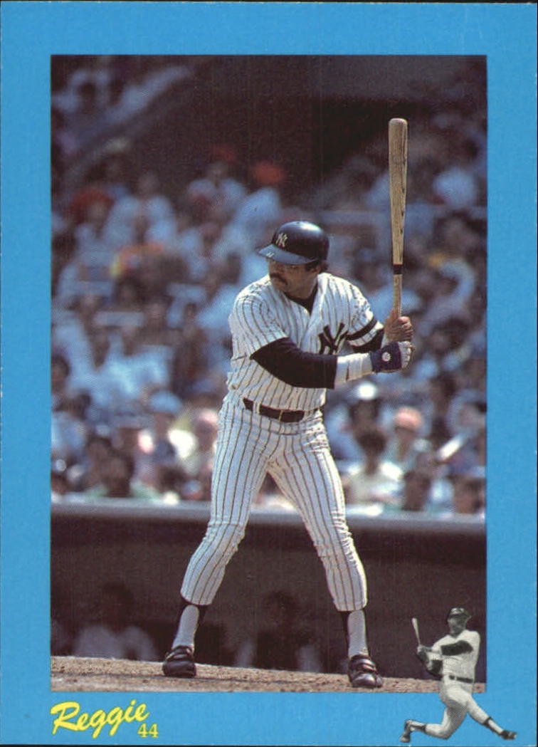 1984 Galasso Reggie Jackson #22 Reggie Jackson/(Puzzle back; top left)