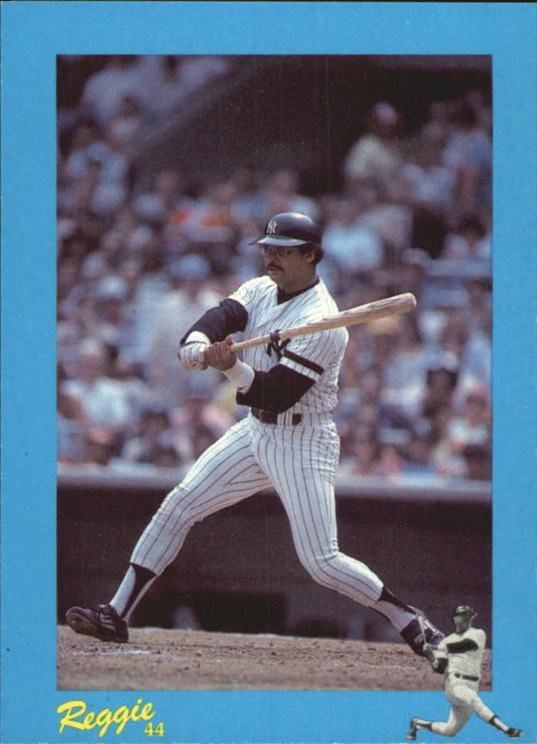 1984 Galasso Reggie Jackson #23 Reggie Jackson/(Puzzle back; middle left)
