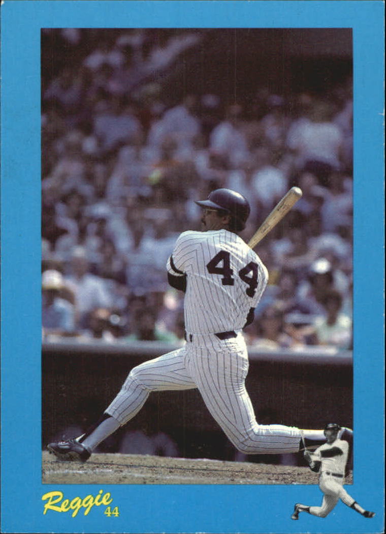 1984 Galasso Reggie Jackson #27 Reggie Jackson/(Puzzle back; bottom middle)