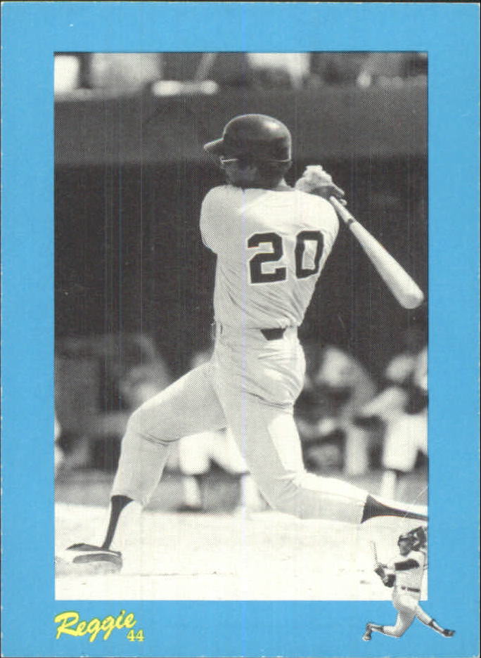 1984 Galasso Reggie Jackson Mini #14 Reggie Jackson A Rare Photo