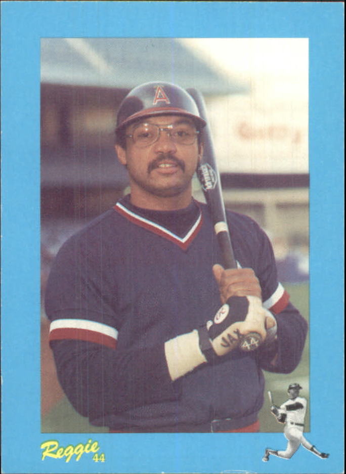 1984 Galasso Reggie Jackson Mini #19 Reggie Jackson Reggie An Angel