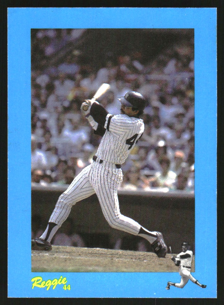 1984 Galasso Reggie Jackson Mini #26 Reggie Jackson/(Puzzle back; middle middle)