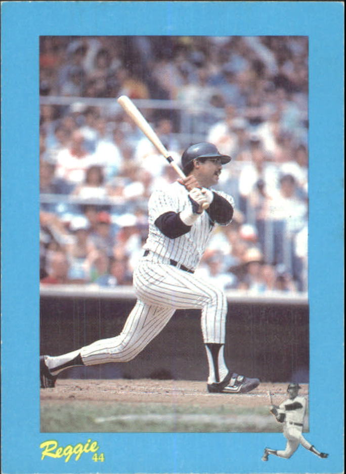 1984 Galasso Reggie Jackson Mini #29 Reggie Jackson/(Puzzle back; middle right)