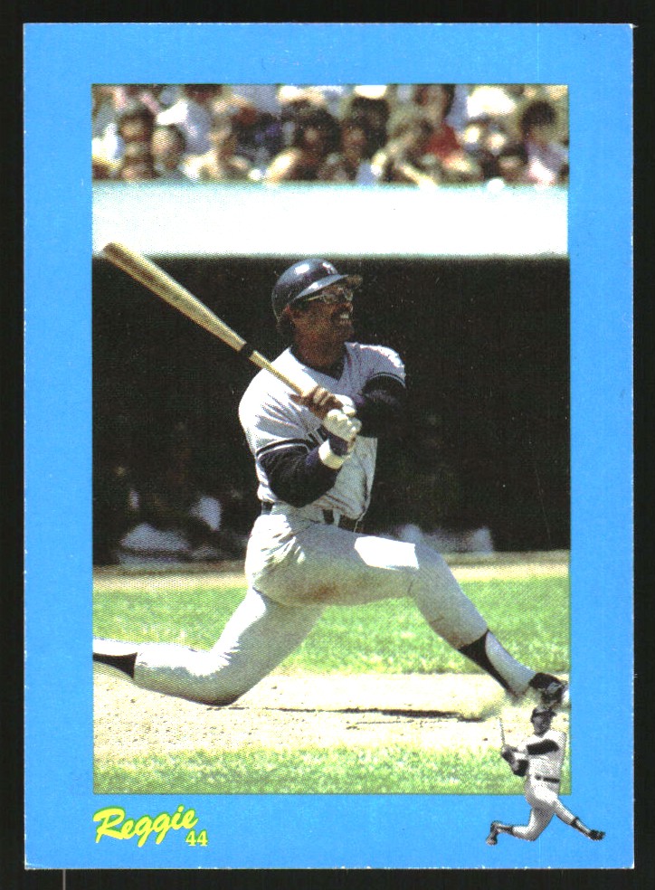 1984 Galasso Reggie Jackson Mini #30 Reggie Jackson/(Puzzle back; bottom right)