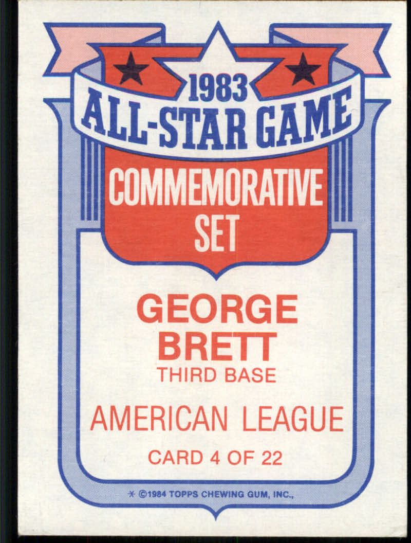 1984 Topps Glossy All-Stars Baseball Cards - Picture 5 of 29