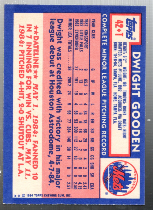 B1179- 1984 Topps Traded BB Card #s 1-132 +Rookies -You Pick- 15+ FREE US SHIP - Picture 75 of 223