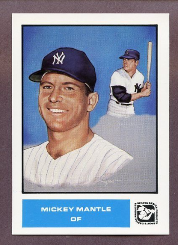 1984-85 Sports Design Products West #4 Mickey Mantle