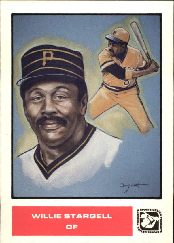 1984-85 Sports Design Products West #6 Willie Stargell