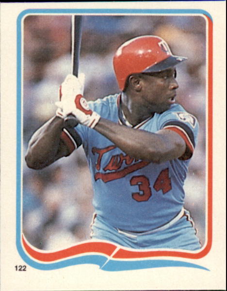  1985 Fleer Baseball #286 Kirby Puckett Rookie Card